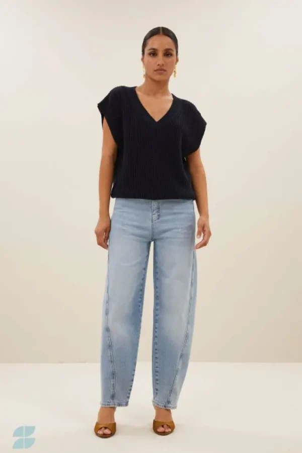 alys pullover | navy-By bar Best Sale
