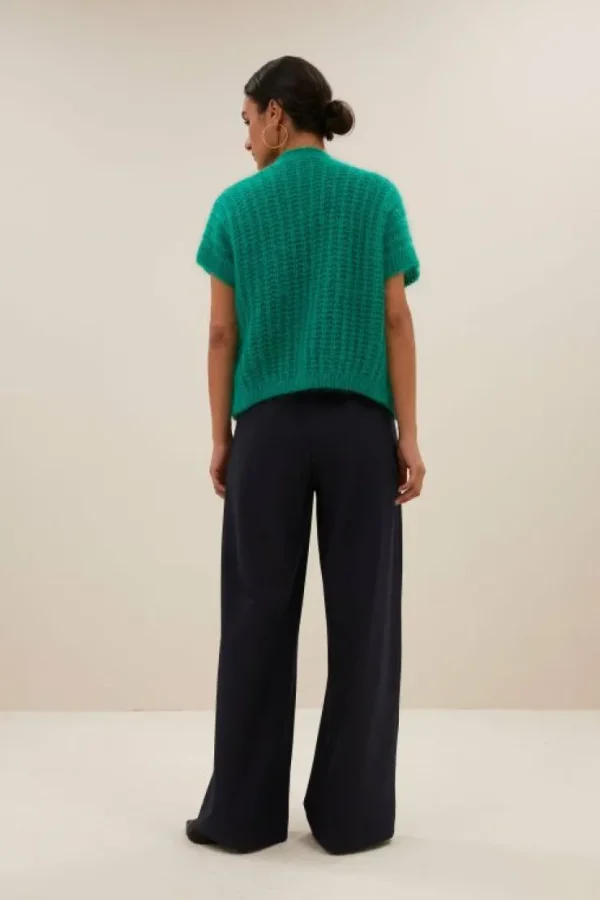 anna cardigan | bright green-By bar Online
