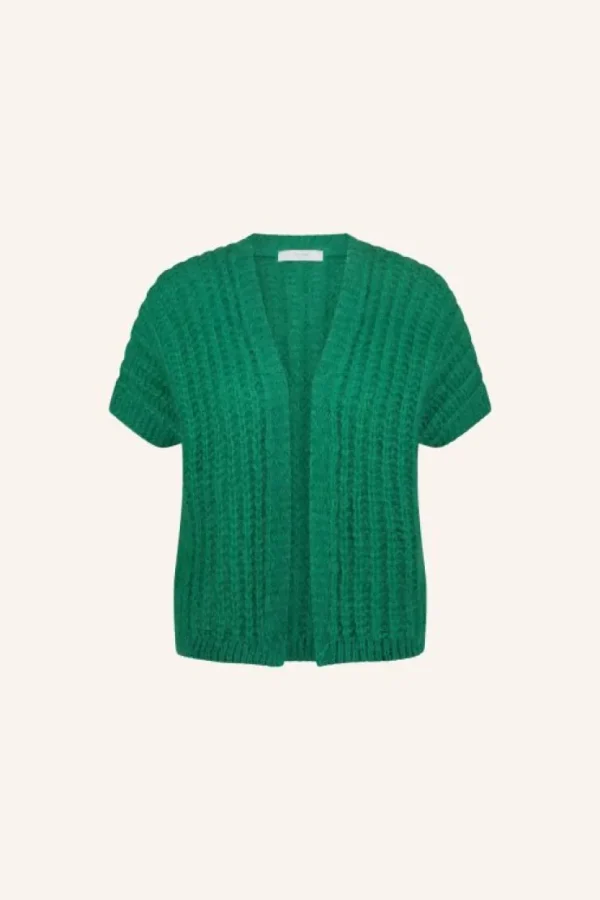 anna cardigan | bright green-By bar Online