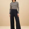 basic ls big stripe top | -By bar New