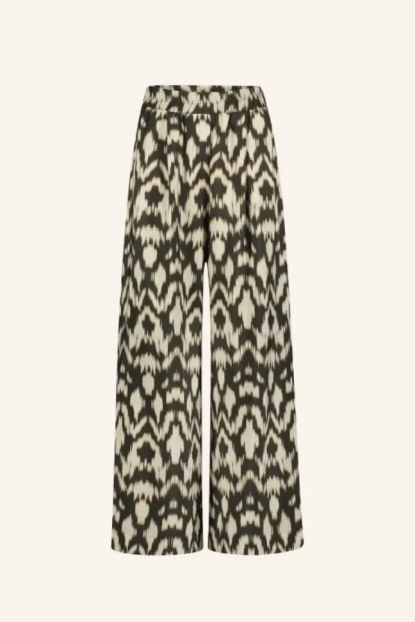 benji brown batik pants | brown batik-By bar Best