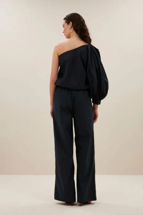 benji cotton pants | midnight-By bar Flash Sale