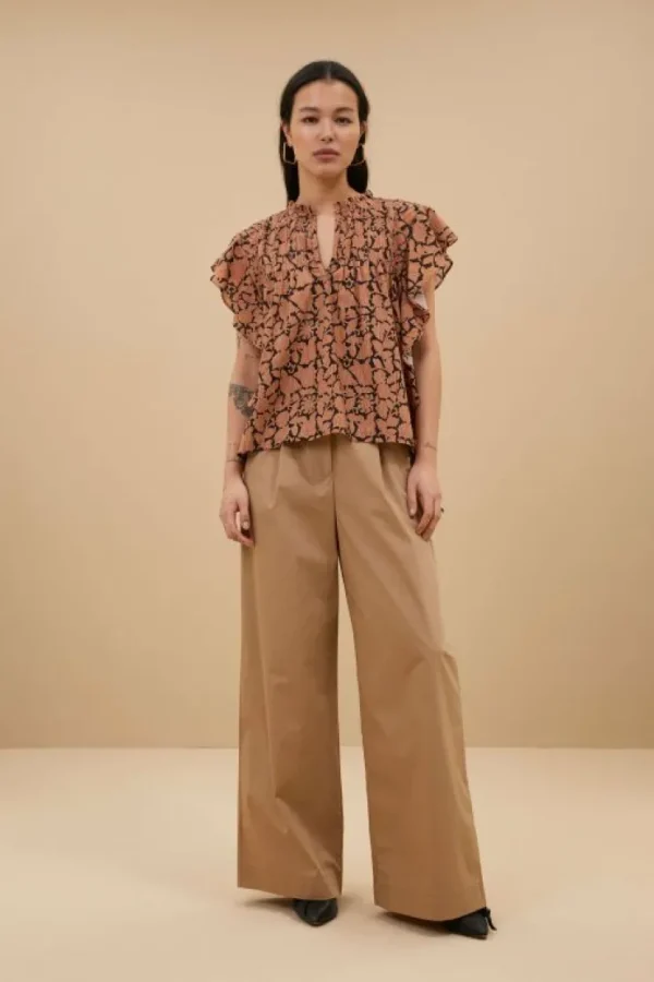 benji poplin pants | -By bar Hot