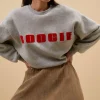 bibi boogie sweater | grey melee-By bar Cheap