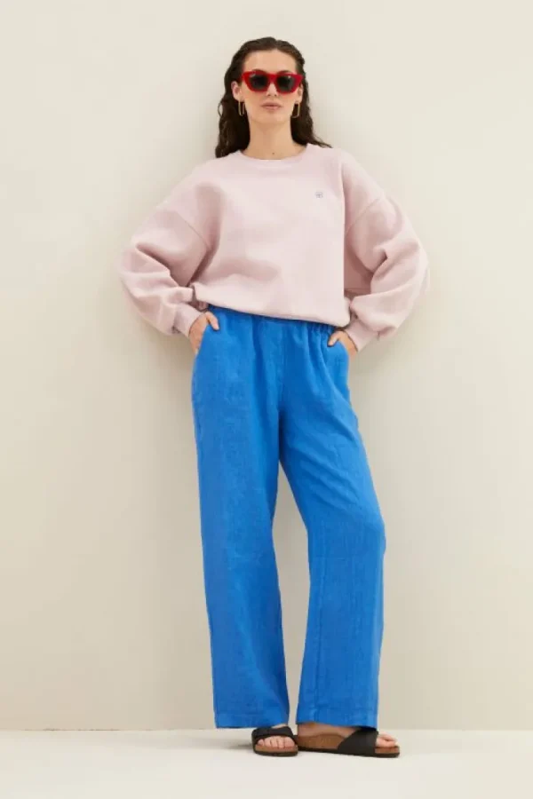 bibi sparkle sweater | light pink-By bar Fashion