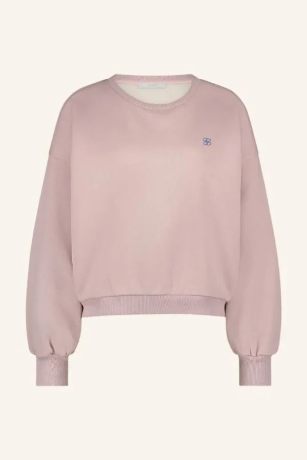 bibi sparkle sweater | light pink-By bar Fashion