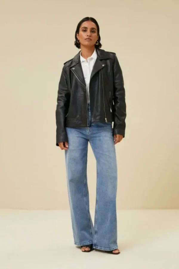 biker jacket | -By bar Discount