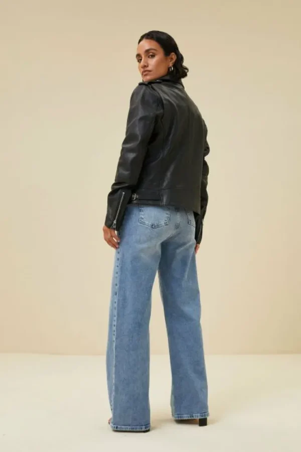 biker jacket | -By bar Discount