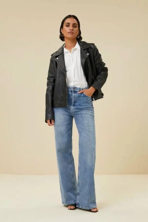 biker jacket | -By bar Discount