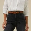 braided leather belt | -By bar Cheap