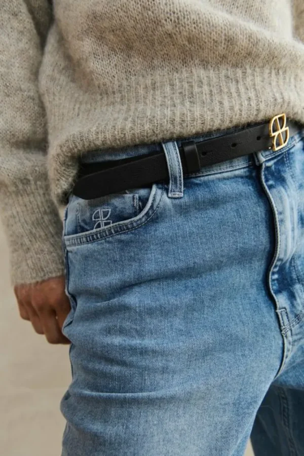 buckle logo belt | -By bar Online