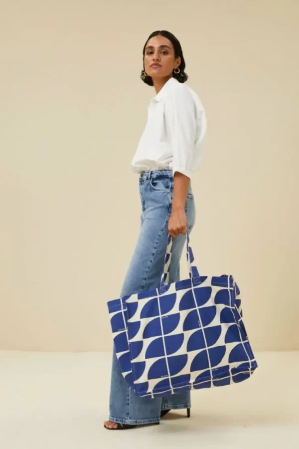 canvas bag logo L | -By bar Discount