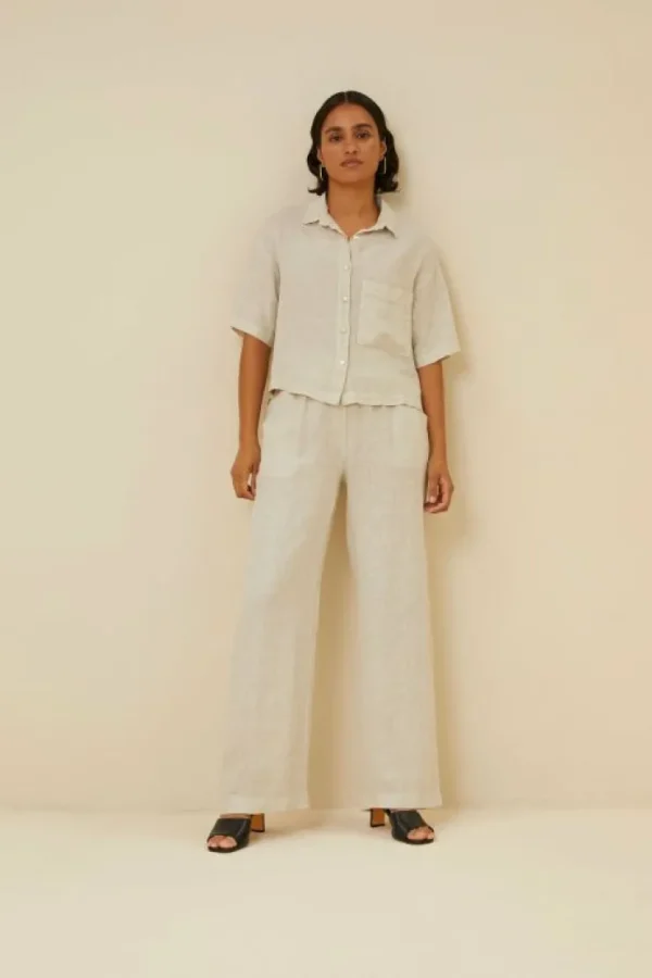 cris linen blouse | -By bar Best