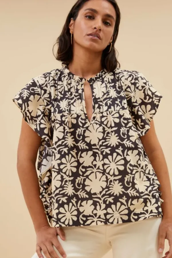 danee veda blouse | veda print-By bar Shop