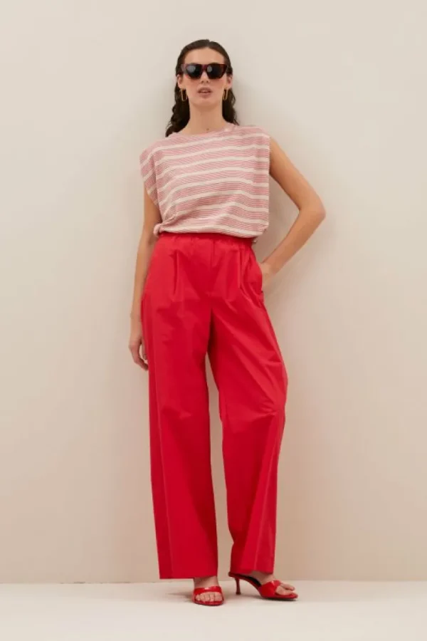 diede nautic stripe top | red nautic stripe-By bar Clearance