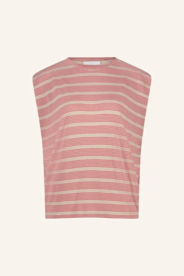 diede nautic stripe top | red nautic stripe-By bar Clearance