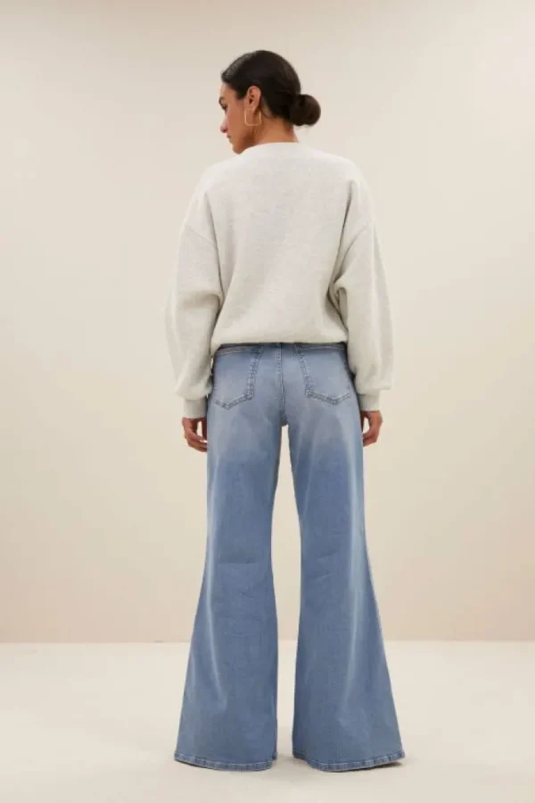femme denim pants | light denim-By bar Clearance
