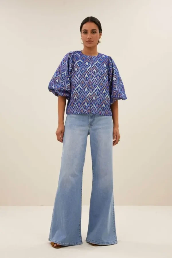 femme denim pants | light denim-By bar Clearance