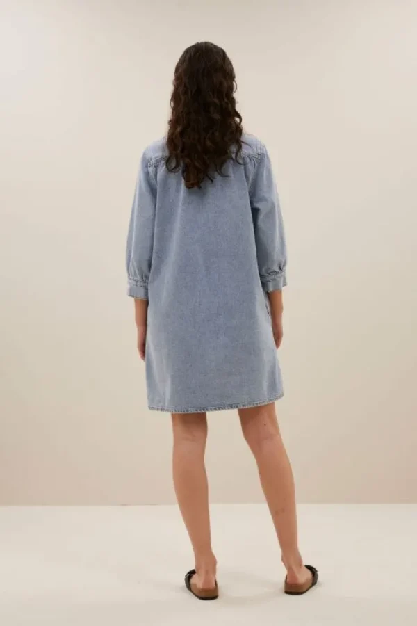 flynth denim dress | light denim-By bar Sale