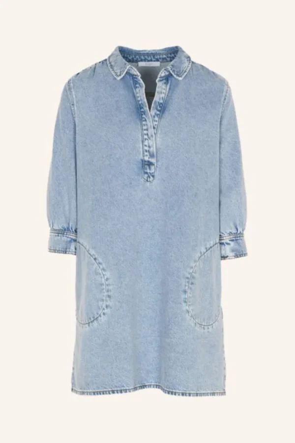 flynth denim dress | light denim-By bar Sale