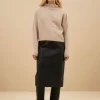 frenkie leather skirt | -By bar Discount