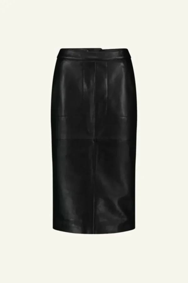 frenkie leather skirt | -By bar Discount