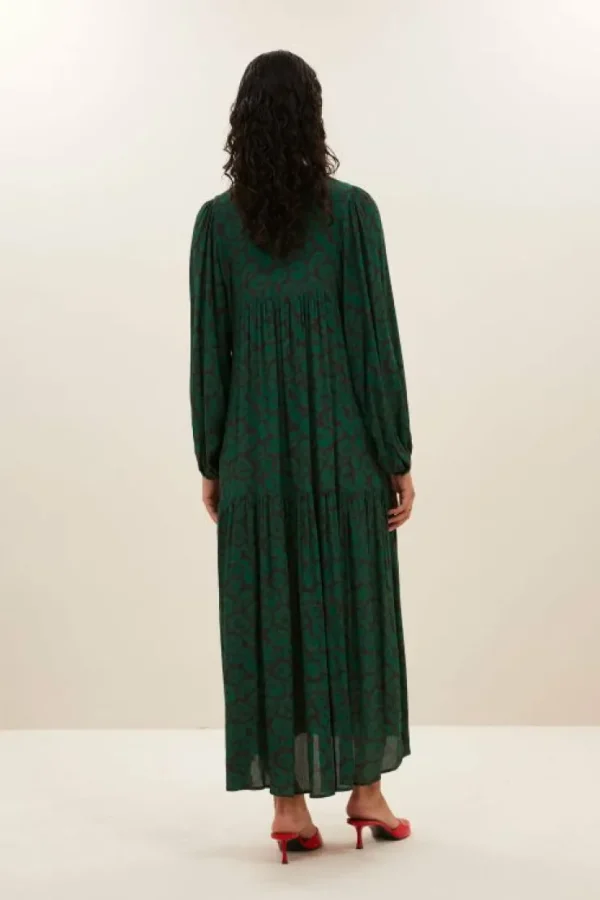 hayley spotted dress | spotted print-By bar Sale