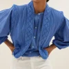 isla athia jacket | sapphire blue-By bar Discount