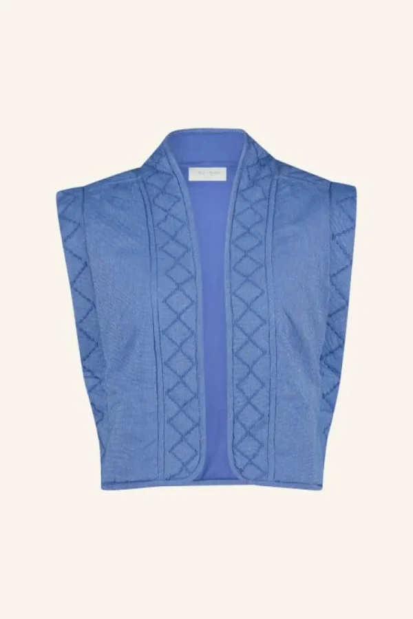 isla athia jacket | sapphire blue-By bar Discount