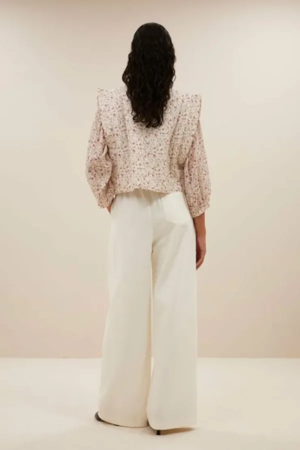 isla flower jacket | little flower print-By bar Discount