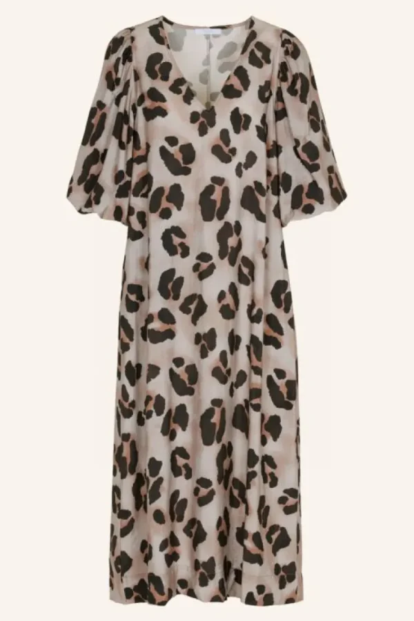 juta cheetah dress | cheetas print-By bar Flash Sale
