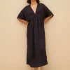 kaftan square dress | square print-By bar Sale