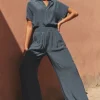 karly viscose blouse | opal blue-By bar Best