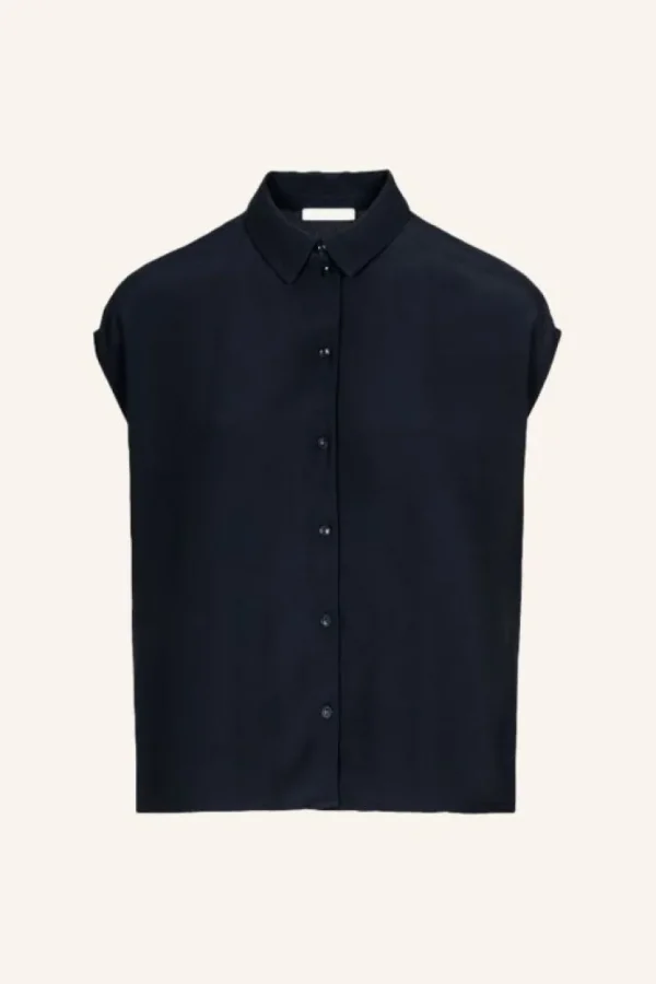 kiek viscose top | graphite-By bar Shop
