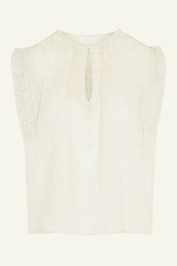 lina slub blouse | -By bar Clearance