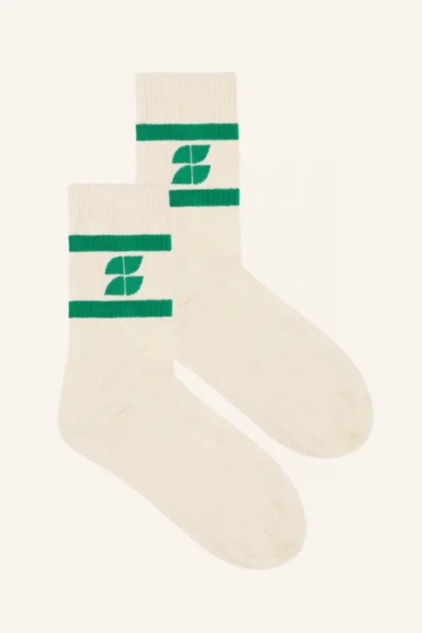 logo uni socks | spring green-By bar Best Sale