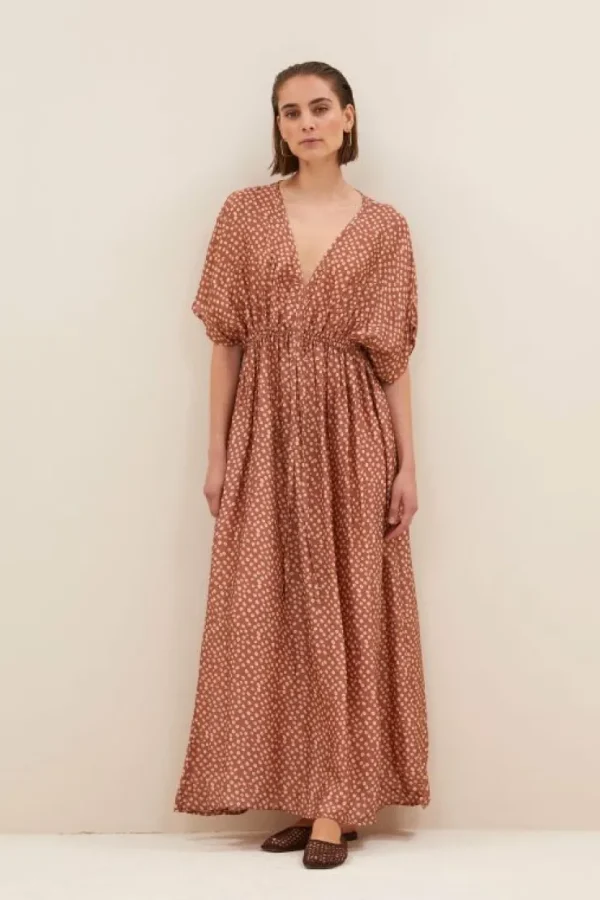 long delhi dress | delhi print-By bar Outlet