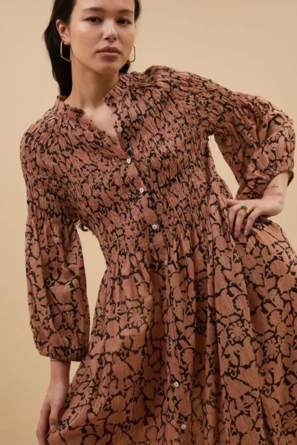 loulou anika dress | anika print-By bar Cheap