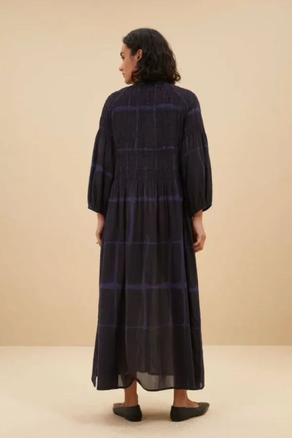 loulou square dress | square print-By bar Outlet