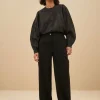 meggie lurex blouse | -By bar New
