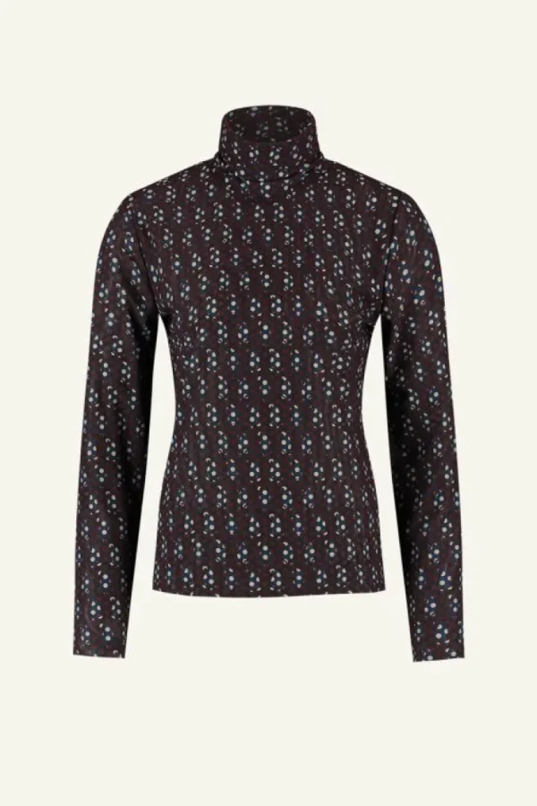 mesh paisley top | paisley dots-By bar Sale