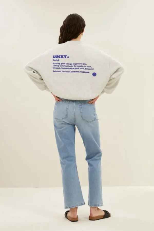nene denim pants | light denim-By bar Store