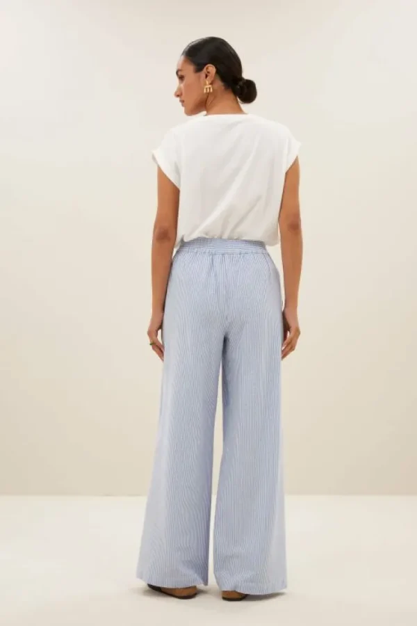 randy stripe pants | blue seer stripe-By bar Best Sale