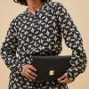 ribbe brisk blouse | brisk print-By bar New