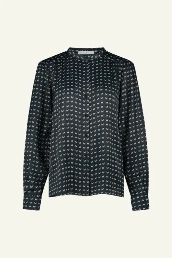 ribbe rastre blouse | rastre print-By bar New