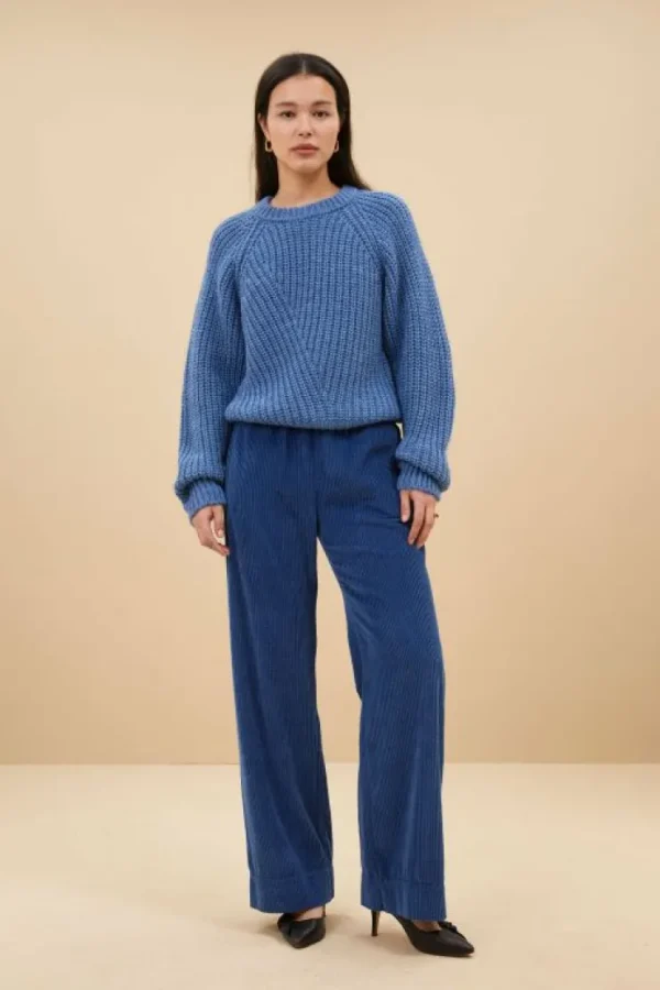 ro pullover | steel blue-By bar Outlet