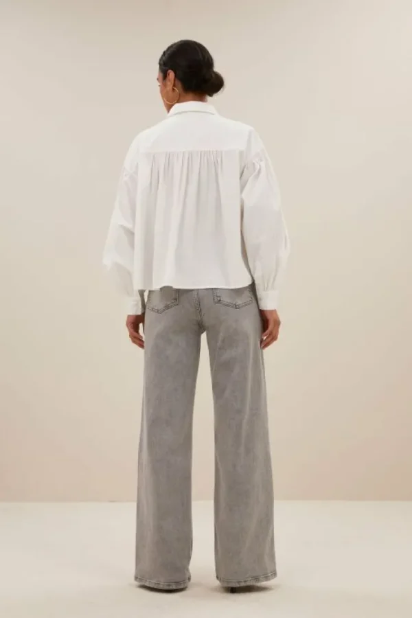 sarah short blouse | -By bar Cheap