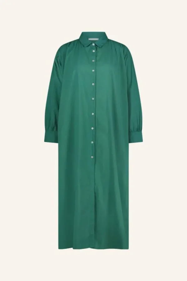 shirt dress | spring green-By bar Online