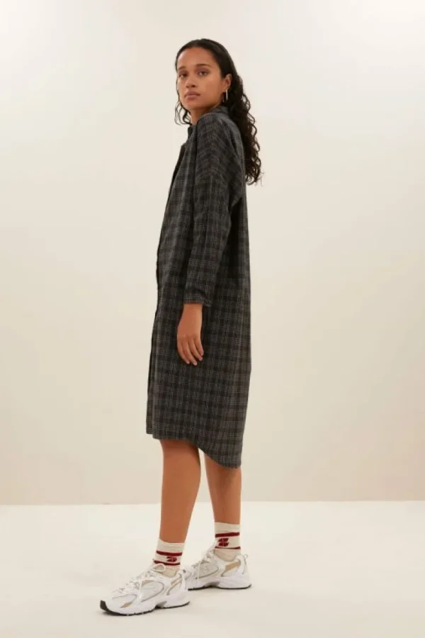 small check dress | -By bar New