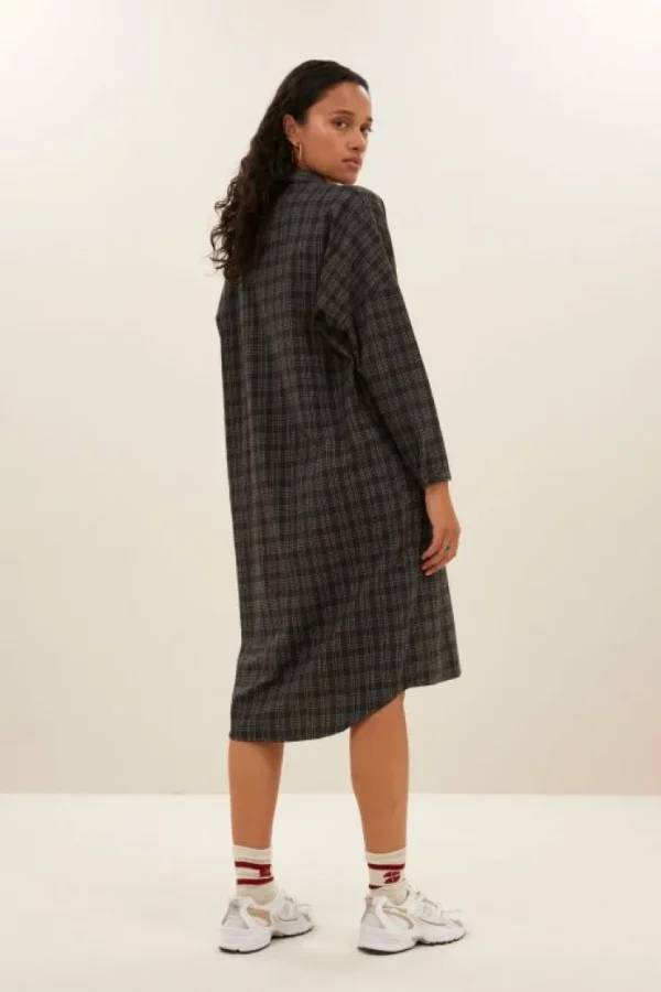 small check dress | -By bar New